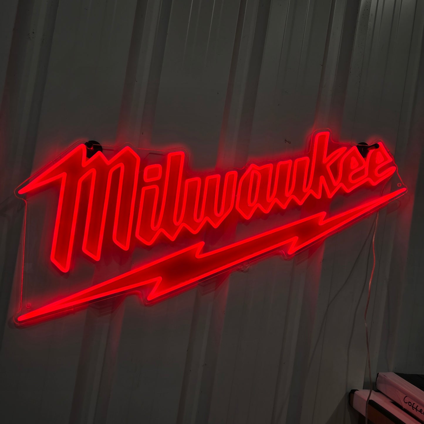 Milwaukee Tools Custom Neon Sign