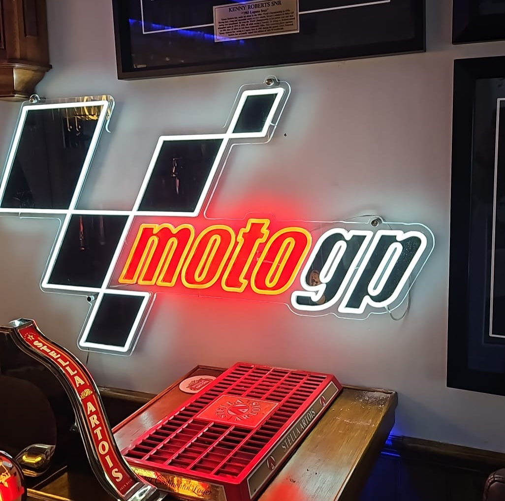 Moto GP Custom Neon Sign