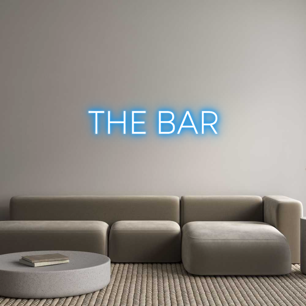 Custom Neon: THE BAR
