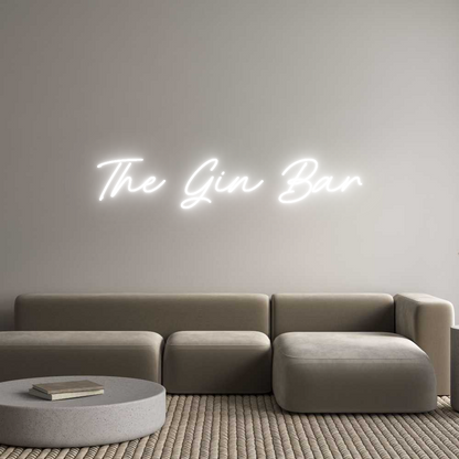 Custom Neon: The Gin Bar