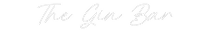 Custom Neon: The Gin Bar