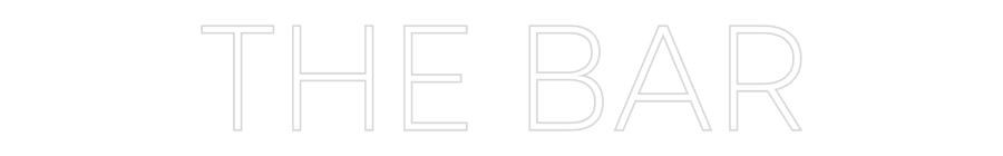 Custom Neon: THE BAR