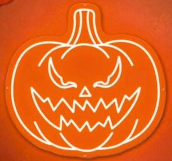 Halloween Pumpin Custom Neon Sign