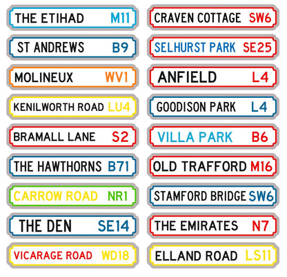 Football Ground Neon Signs