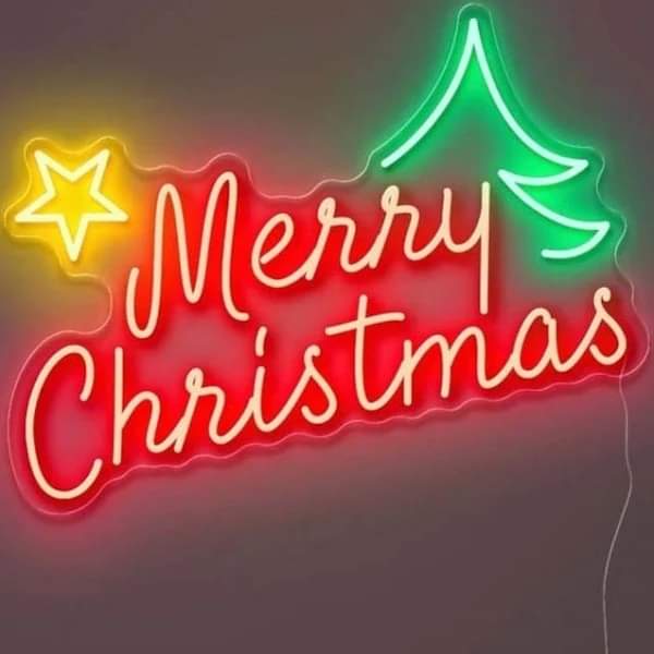 Merry Christmas Custom Neon Sign