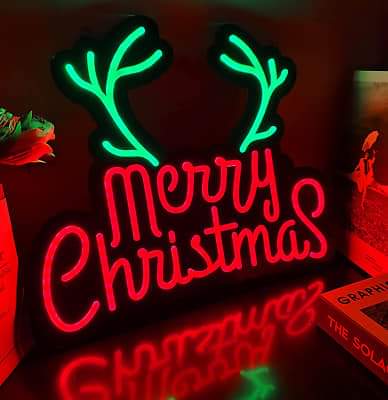 Merry Christmas Custom Neon Sign