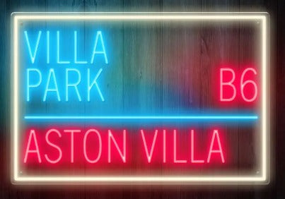 Villa Park Custom Neon Sign