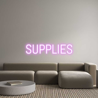 Custom Neon: SUPPLIES